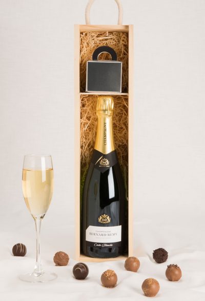Champagne Bernard Remy and Belgian chocolates