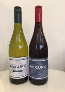 branded wine bottles